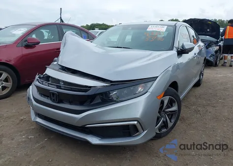2020 Honda Civic Lx из США, поврежденный, VIN 19XFC2F69LE019019